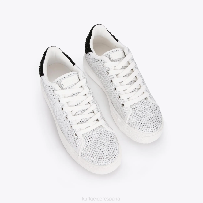Kurt Geiger mujer cristal de laney de londres 2LPR300 | calzados blanco